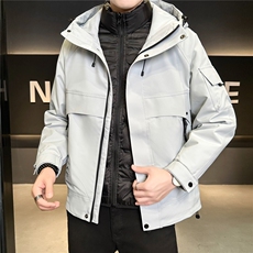 92287-L-3XL-P235标50绒三合一可拆卸店主风三穿羽绒服外套男，男装羽绒服，电商B255