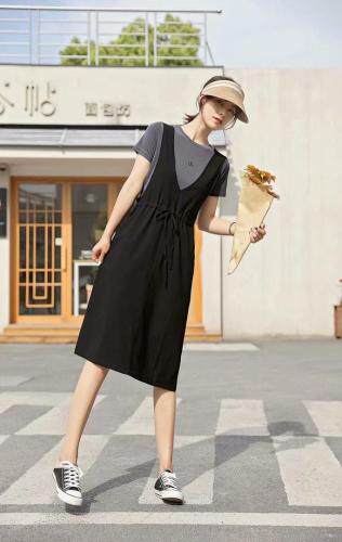 两件套连衣裙，女装连衣裙，琪轩蔓莎