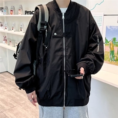 2023秋季新款宽松百搭设计感棒球服男女同款飞行夹克外套JKH02，男装夹克，星座1116A-1（原606A）