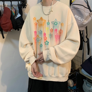 ！ 圆领卫衣男装港风长袖T恤男外套男WY129-P28,男装卫衣,电商B367