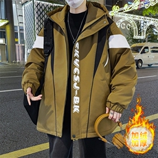 加绒加厚夹克男时尚潮流加厚棉衣男外套MY1685-P73，男装夹克，星座310B-3