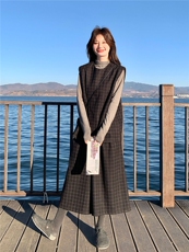 2026年春季休闲风格纹套装女182-8692-P238K358，女装套装/套裙，帛香坊