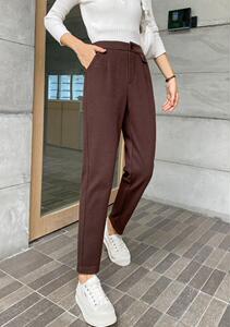 2021秋冬新款女裤哈伦小脚休闲裤图片