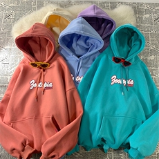 情侣装秋装时尚潮牌男士大码卫衣套头上衣女学生WY301P45限58，男装卫衣，电商A089-1