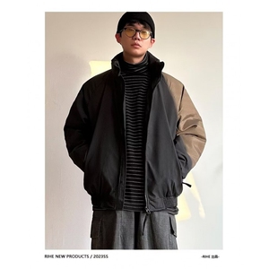 加绒加厚冬男立领棉衣灯芯绒保暖棉袄面包服外套MY9050 P75图片