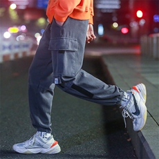 【】A003-HZ7017-P68冬装新款工装收脚时尚休闲裤夜景，男装休闲裤，电商A003