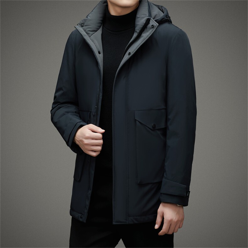 BHYL-88209钱塘2020-2冬季厚款商务休闲简约百搭羽绒服P240,男装羽绒服,钱塘207-2