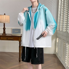 夏季薄款防晒衣2025新款男女潮牌宽松情侣A436-09-P30，男装夹克，电商A436