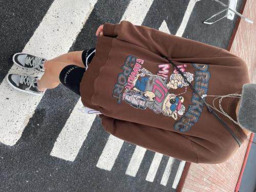 秋季涂鸦卫衣，女装卫衣/绒衫，郦歌贝妮