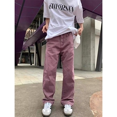 春秋美式街头水洗做旧直筒休闲宽松牛仔裤-NZ615-网络图，男装牛仔裤，星座1002-2
