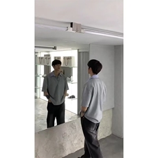 无品牌原宿气质衬衫领polo衫文艺范假两件短袖新款潮流时尚简约，男装T恤，星座506A