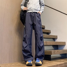 百搭时尚慵懒日系文艺休闲裤新款潮流流行气质简约原宿ins，男装休闲裤，星座506A