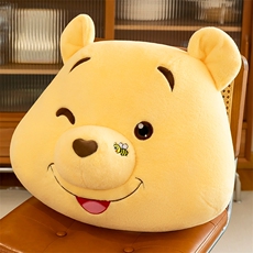 美思尼毛绒玩具 尼尼熊靠枕