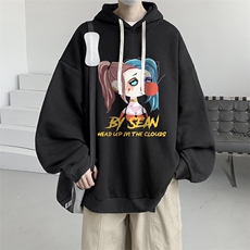 连帽卫衣男大码运动服帽衫外套WY2298-P35加绒款-P40，男装卫衣，电商A040