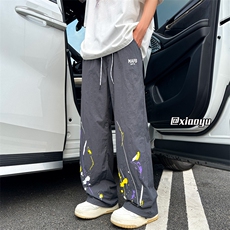 XZ616夏季新款百搭泼墨速干裤休闲长裤TY2498M-5XL特P30控58，男装休闲裤，星座512A（原616）