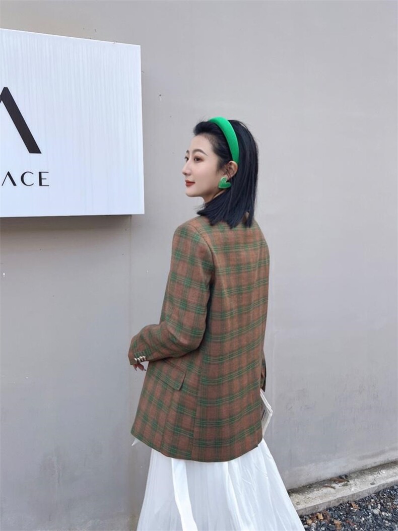 春款西装28003，女装西装，蓝典