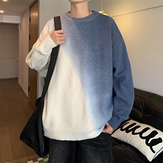 特批P66无差价渐变色毛衣时尚圆领套头慵懒风北极绒宽松针织上衣,男装针织衫/毛衣,星座1013-6,四季星座 特批P66无差价渐变色毛衣时尚圆领套头慵懒风北极绒宽松针织上衣,男装针织衫/毛衣,星座1013-6,四季星座