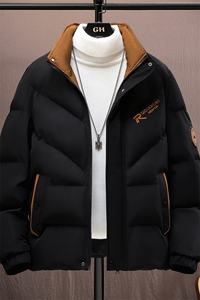 冬季加厚棉衣男休闲时尚青年立领棉衣百搭棉服外套M1801-P78图片