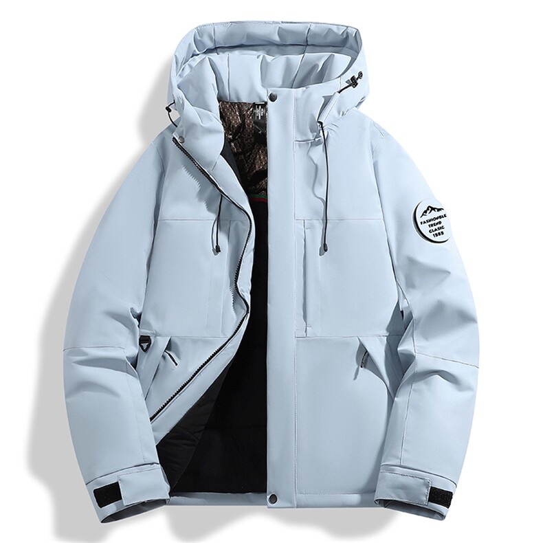 石墨烯棉衣加厚保暖冲锋外套男情侣登山服棉衣M6618-P75,男装棉衣,星座1403A