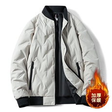 2025冬季新款2028款立体剪裁50%灰鸭绒标羽绒服，男装羽绒服，星座505-2（原电商A260-1)