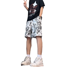 夏季美式高街cleanfi扎染休闲工装五分短裤货号DK25151特P28，男装牛仔裤，电商A063