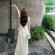 【2025新款~~现货·现货！新中式风套装2D015-008P150K228，女装连衣裙，2D015
