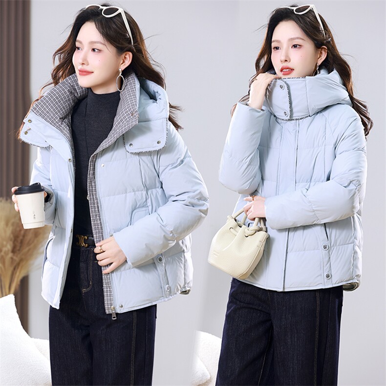 2025年冬季常规保暖休闲风羽绒服，女装羽绒服，婷思杰（原婷想服饰）