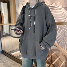 F190-P352024春季新款日系cityboy连帽卫衣潮牌宽松复古上衣现货，男装卫衣，星座512-6