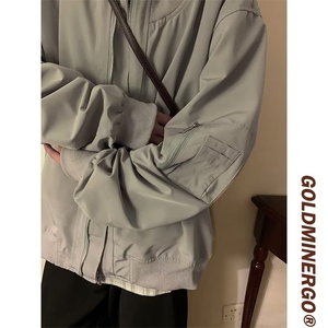 高街飞行员棒球服男潮牌ins痞帅外套炸街夹克JK08524-P58图片
