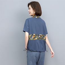 2022夏季新款女装宽松显瘦短袖衬衫，女装衬衫，悦见她