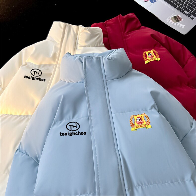 现货 抖音得物可供视频 冬季三防加厚羽绒棉衣外套面包棉服 81133图片