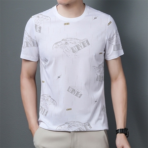 AK8325钱塘2020-3夏季新款男士时尚休闲短袖T恤精品P54图片