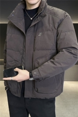 新标50男士羽绒服2025新款立领鸭绒内胆外套B240-YR9818-P195，男装羽绒服，电商B240