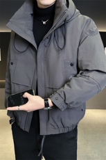 新标90绒有店主风冬季男士休闲连帽羽绒服外套25992-P275，男装羽绒服，电商B338