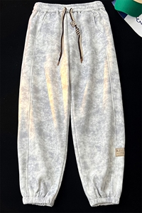 8XL-M春季束脚休闲卫裤男大码痞帅脏脏休闲百搭裤子KZ022特价P40图片