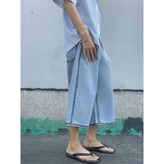 【现货】美式牛仔七分短裤DK06056TP65控88，男装牛仔裤，星座1004（原星座815-3）