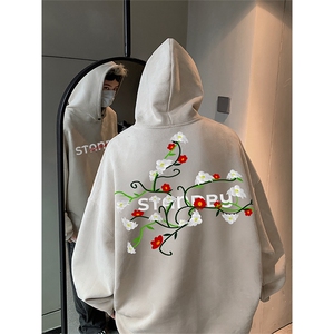秋季潮牌卫衣男wljp-3920 卫衣连帽麂皮绒 特p45  控79图片