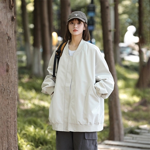 秋季新款中性风飞行员夹克男宽松二开棒球服DSA157B-JK7860-特P60图片