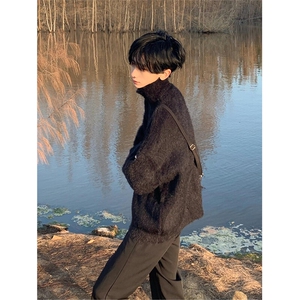 [有货]马海毛半拉链cleanfit毛衣针织衫外套 MY865 特P57图片