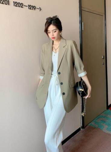 中袖外套，其它，英利伊人