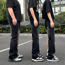 K16023-p35<网络图>微辣微弹牛仔裤裤长裤黄泥色，男装牛仔裤，星座103A-1