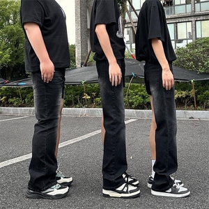 K16023-p35  <网络图>微辣微弹牛仔裤裤长裤黄泥色图片