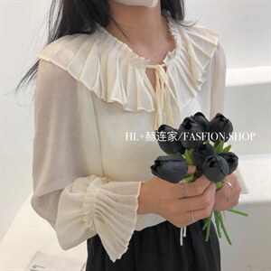 2022夏季新款韩版 防晒百折领衬衣,其它,HL+