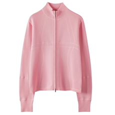 2024秋冬新款羊绒女士lulu半高拉链羊绒开衫，女装羊绒衫，英皇羊绒