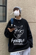 S6078-P35春季圆领卫衣男大码韩版宽松长袖外套男，男装卫衣，电商A040