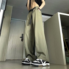 网图抖音品质夏季凉感休闲裤直筒长裤K283P28，男装休闲裤，星座1904A