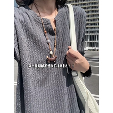 XZ809A/VL01/特P14深度库存量大可谈美式V领肌理感百搭长T卫衣，男装卫衣，星座809A(原222-1)