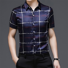 2024年新款高端时尚男士T恤P95，男装T恤，电商D223-1