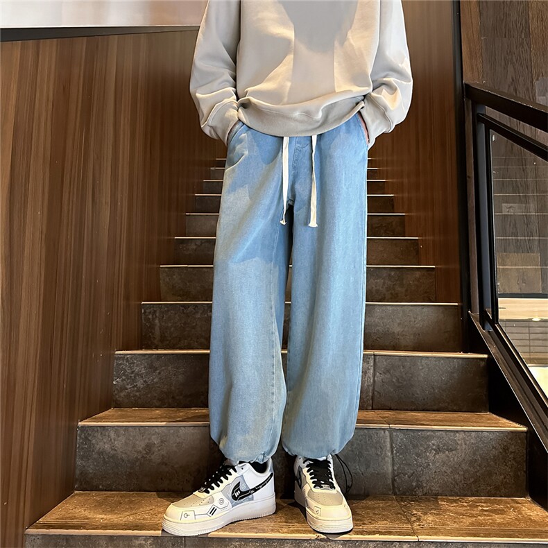 k1066-p48-控68M-5XL宽松束脚大码马丁靴港风高阶黑暗牛仔,男鞋马丁靴,星座116