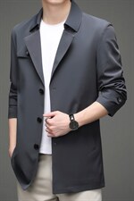 2022风衣男中款秋季中年商务休闲时尚百搭新款秋装外套上衣男装，男装风衣，电商B212（原钱塘6029）